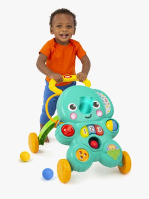 BrightStarts 2-in-1 Ball Play Stroll'n Roll Gåstol