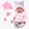 Bayer Design Reborn Baby Dukke med Tilbehør Bamse 38 cm