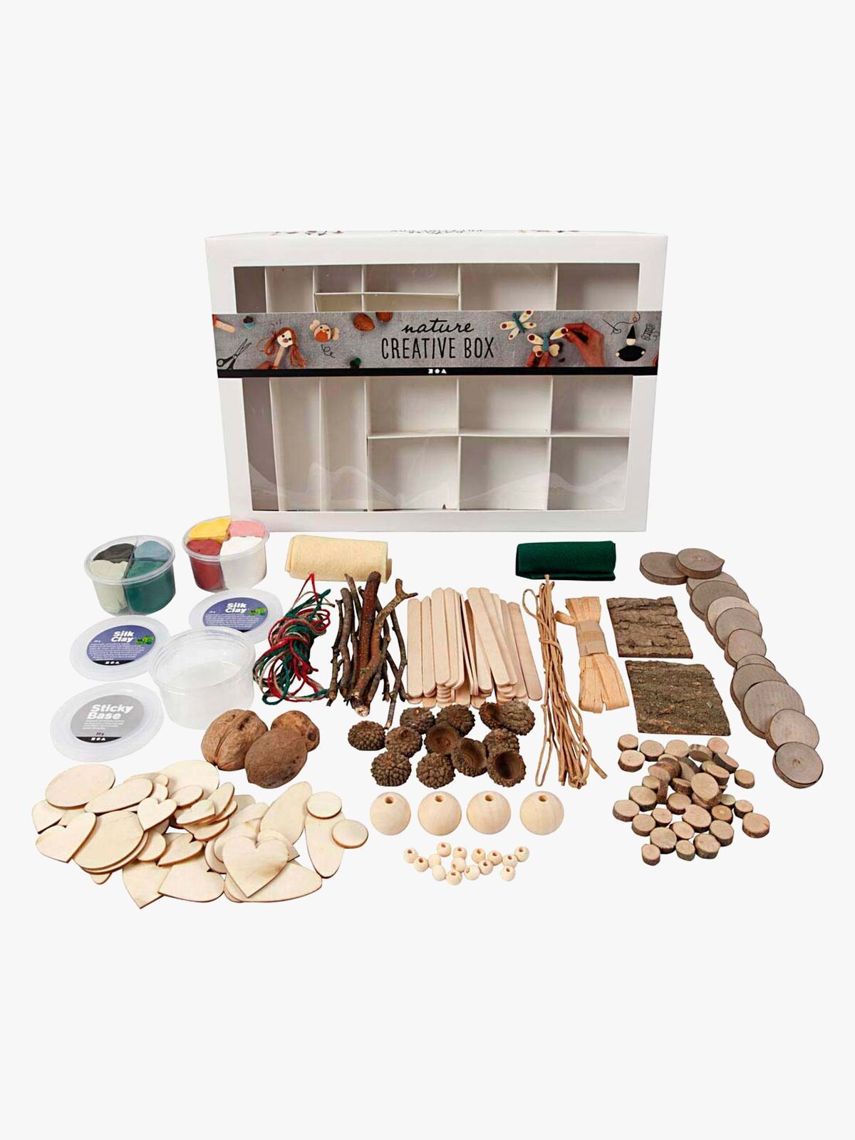 Creativ Company Kreativ Æske Kreasæt Natur