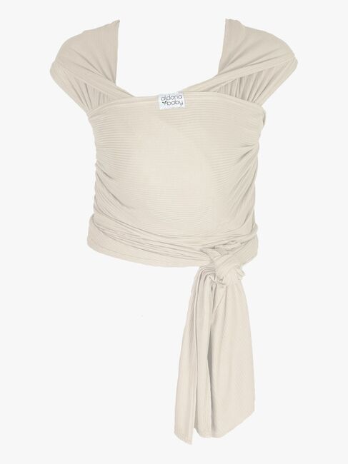 Aldoria Bambus Soft Strækvikle, Naturhvid