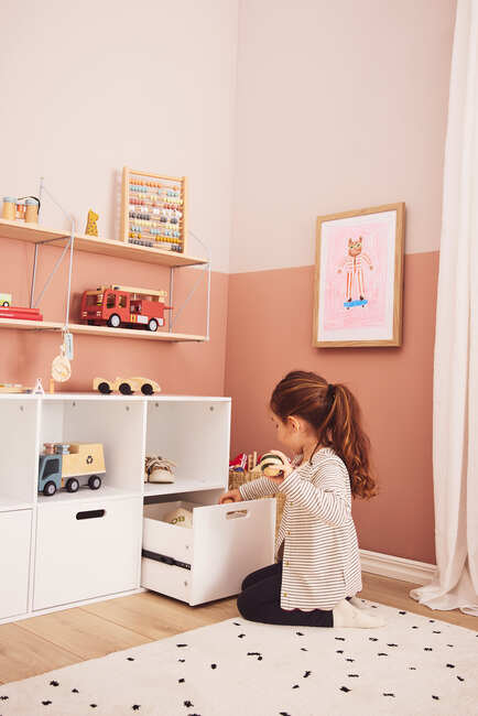 Alice & Fox IVY Opbevaringsskuffe, Hvid