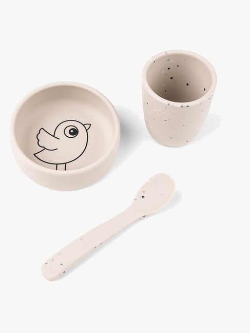 Done By Deer Silikone Madsæt, Sand