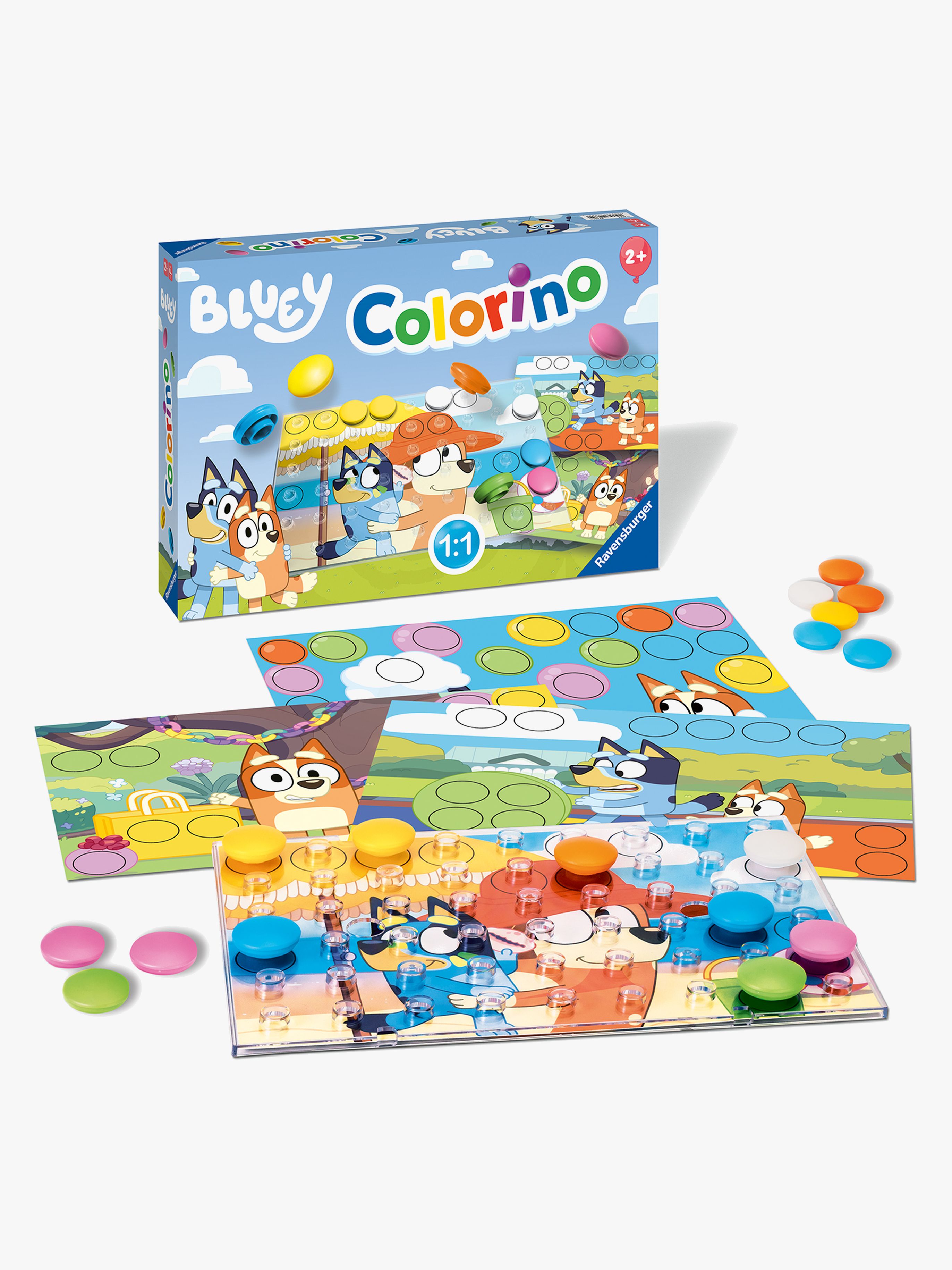 Ravensburger Bluey Børnespil Colorino