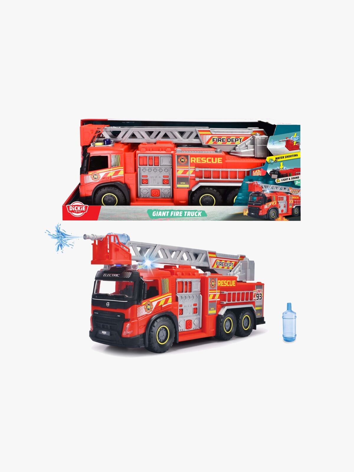 Simba Toys DICKIE  Gigantisk Brandbil 57 cm