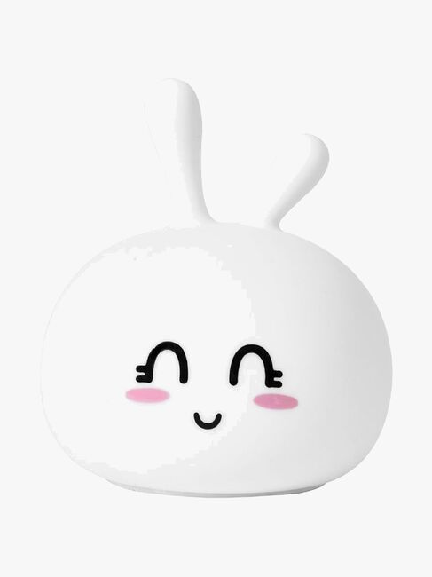 Rabbit & Friends Lampe Stor Kanin, Happy Hvid