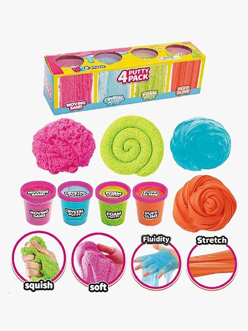 Suntoy Klemmeslime 4-pak