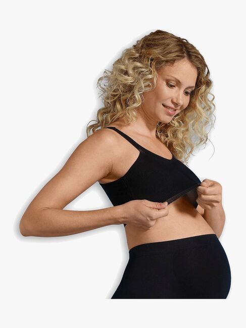 Carriwell Vente- & Amme-BH, Comfort, Sort