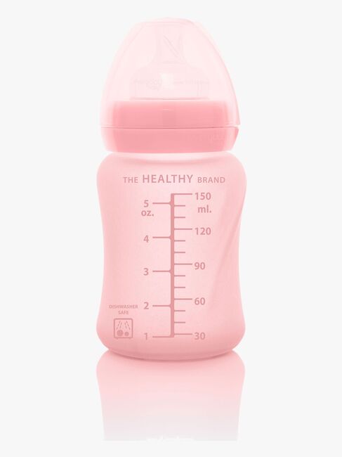 Everyday Baby Sutteflaske Glas 150 ml, Lyserød