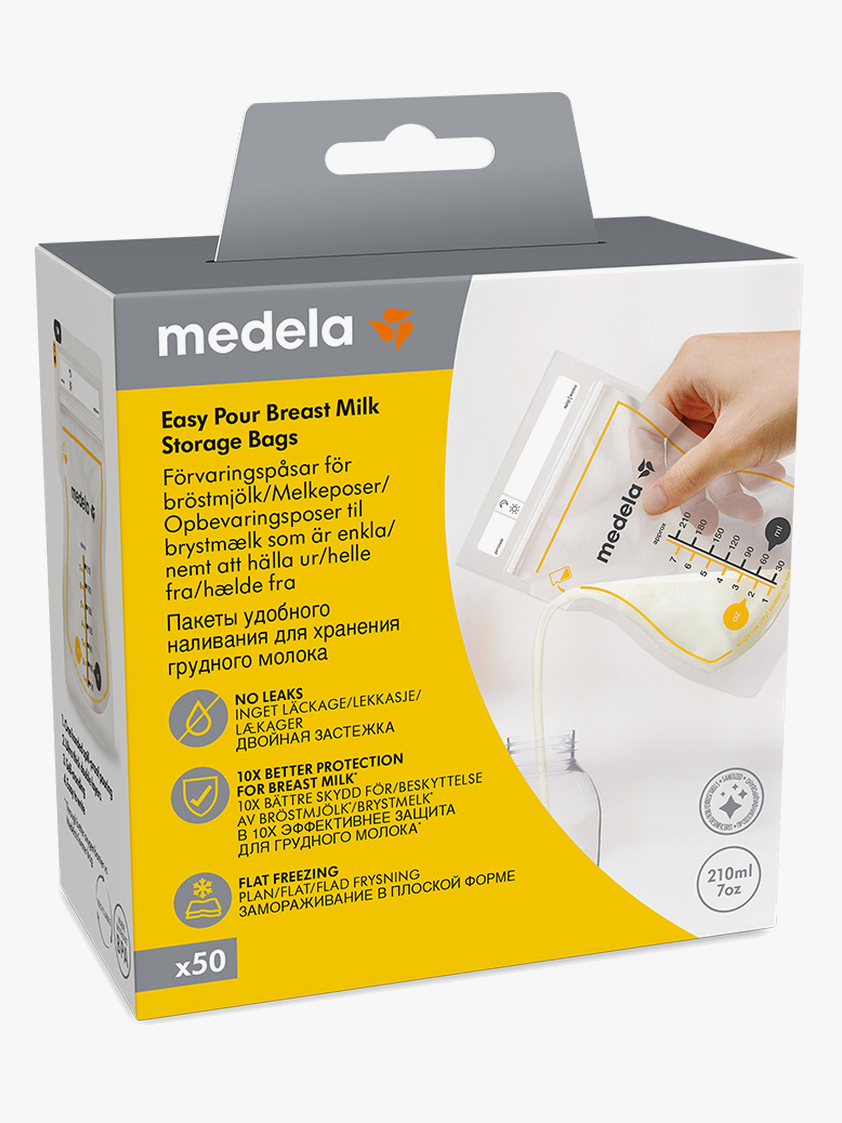 Medela Easy Pour Modermælksposer 50-Pak