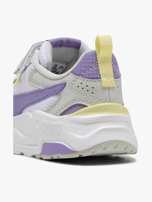 Puma Trinity Lite AC+ PS Sneakers, White/Lavender Alert/Glacial Gray