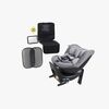 Beemoo Reverse i-Size Bagudvendt Autostol Inkl. Tilbehørspakke, Mineral Grey
