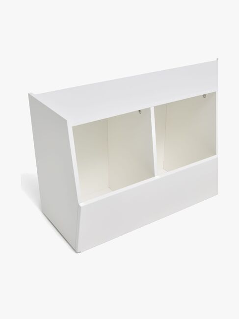 Alice & Fox LEAH Opbevaringsbænk, Hvid