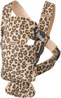 BabyBjörn Mini Bæresele Cotton Leopard, Beige