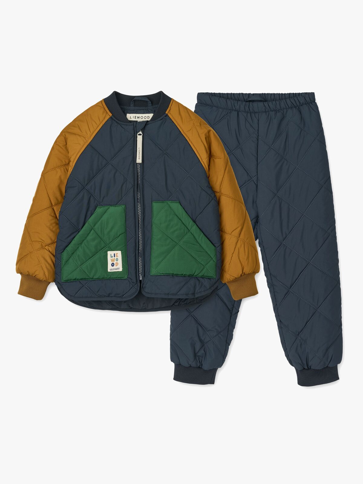 LIEWOOD Zella Termosæt, Classic Navy Multi Mix
