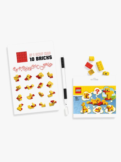 LEGO Duck Build Notesbog med Gelépen