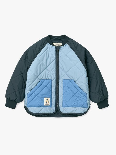 LIEWOOD Zella Termosæt, Beach blue/Classic navy/mix