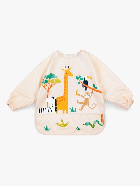 Miniland Langærmet Hagesmæk med Lomme, Jungle