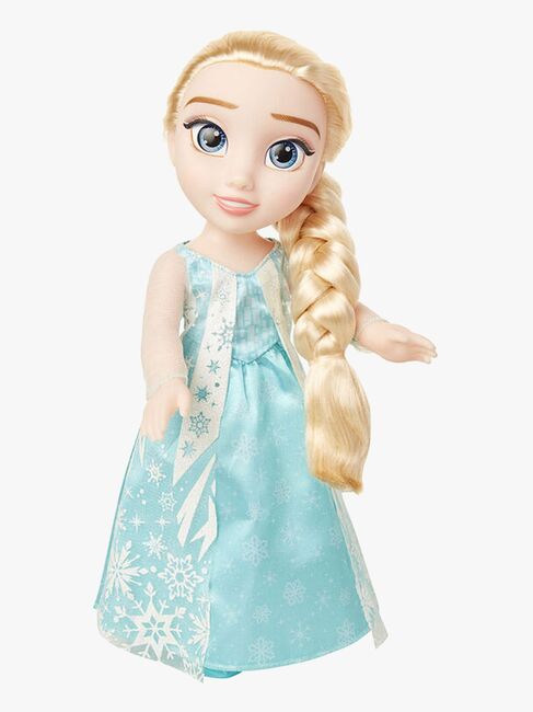 Disney Frozen Dukke Elsa 38 cm, Lyseblå