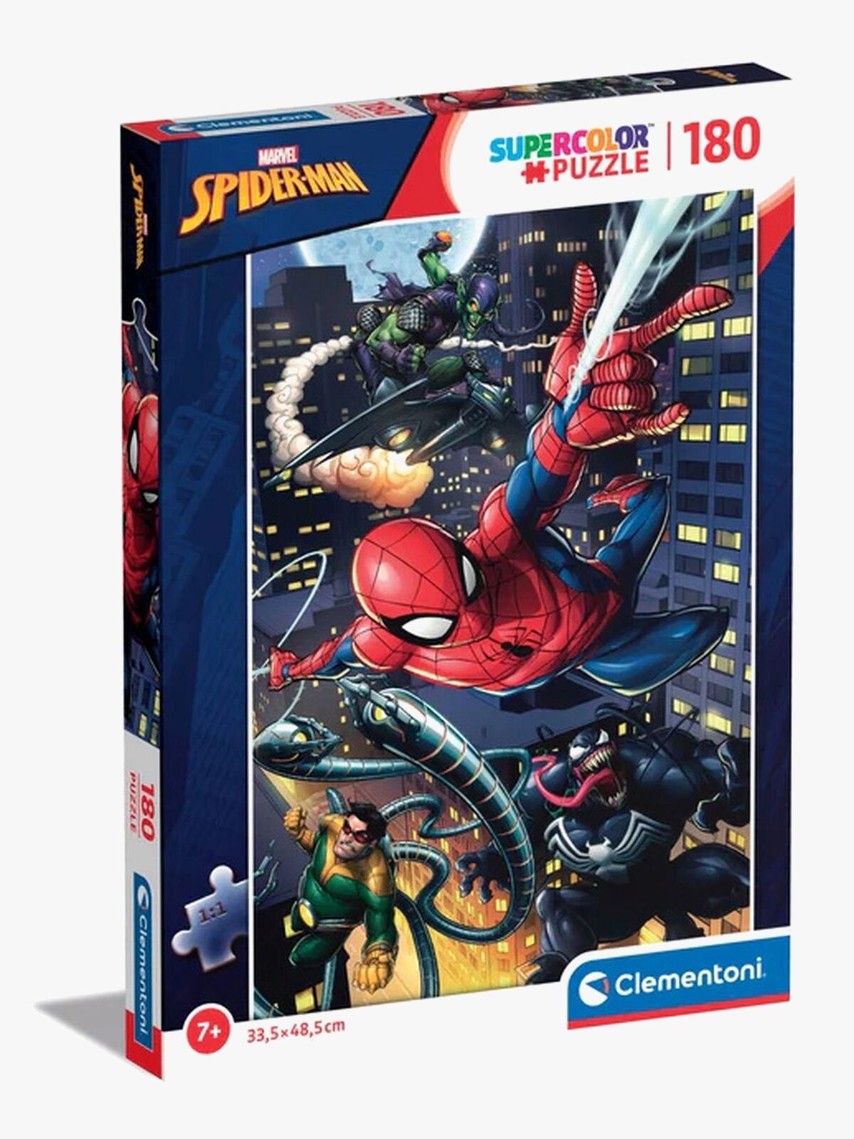 Clementoni Marvel Spider-Man Børnepuslespil 180 Brikker