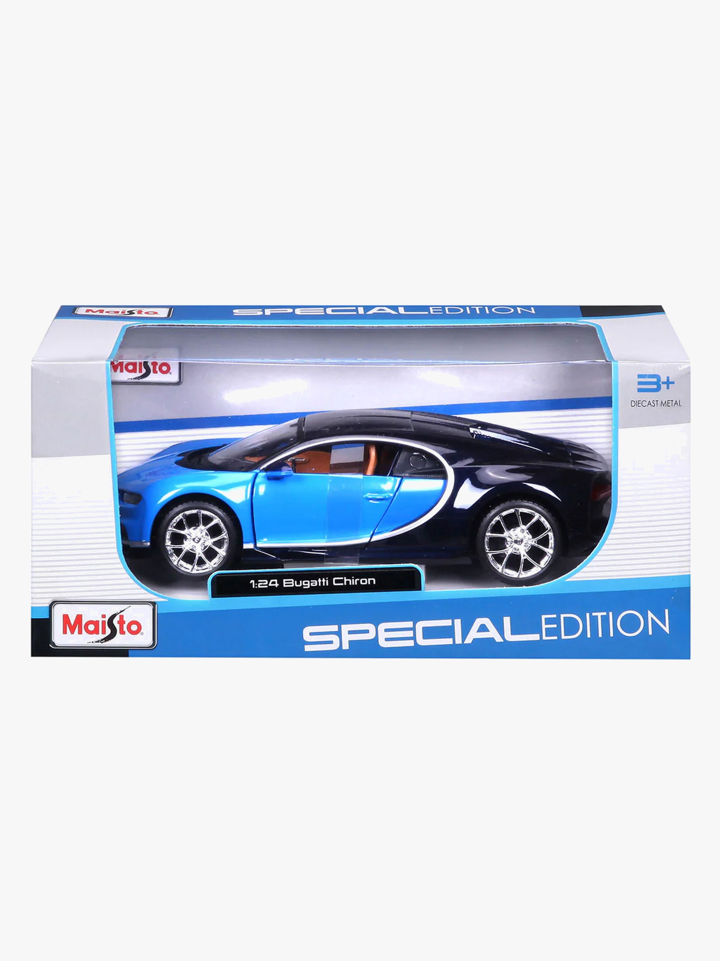 Maisto Bugatti Chiron Modelbil 1:24, El bil til børn