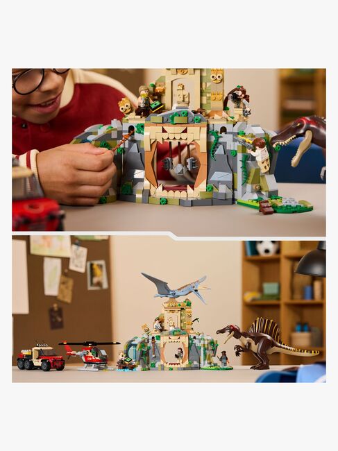 LEGO Jurassic World 76976 Luftmission: Spinosaurus og quetzalcoatlus