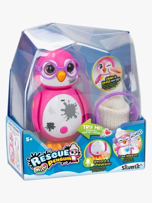 Silverlit  Mini Interaktiv Pingvin, Pink