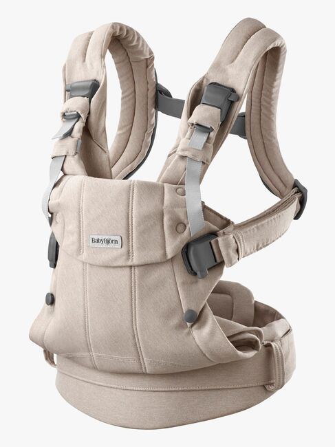 BabyBjörn Harmony Bæresele Woven, Light Beige Melange