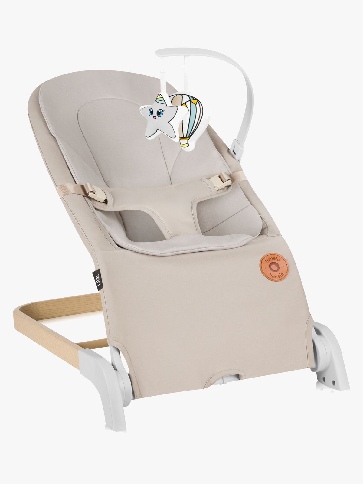 Lionelo Skråstol LILAC, Beige Sand