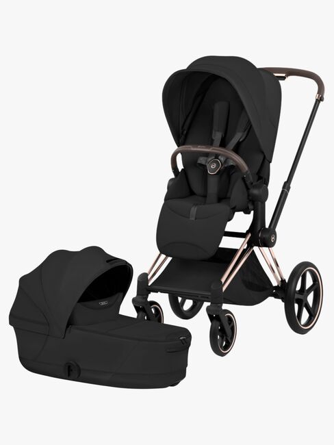 Cybex PRIAM Style Duovogn, Rosegold/Sepia Black 915607.jpg