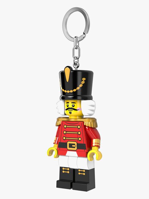 LEGO® Minifigure™ Nøddeknækker Nøglering med LED-lys