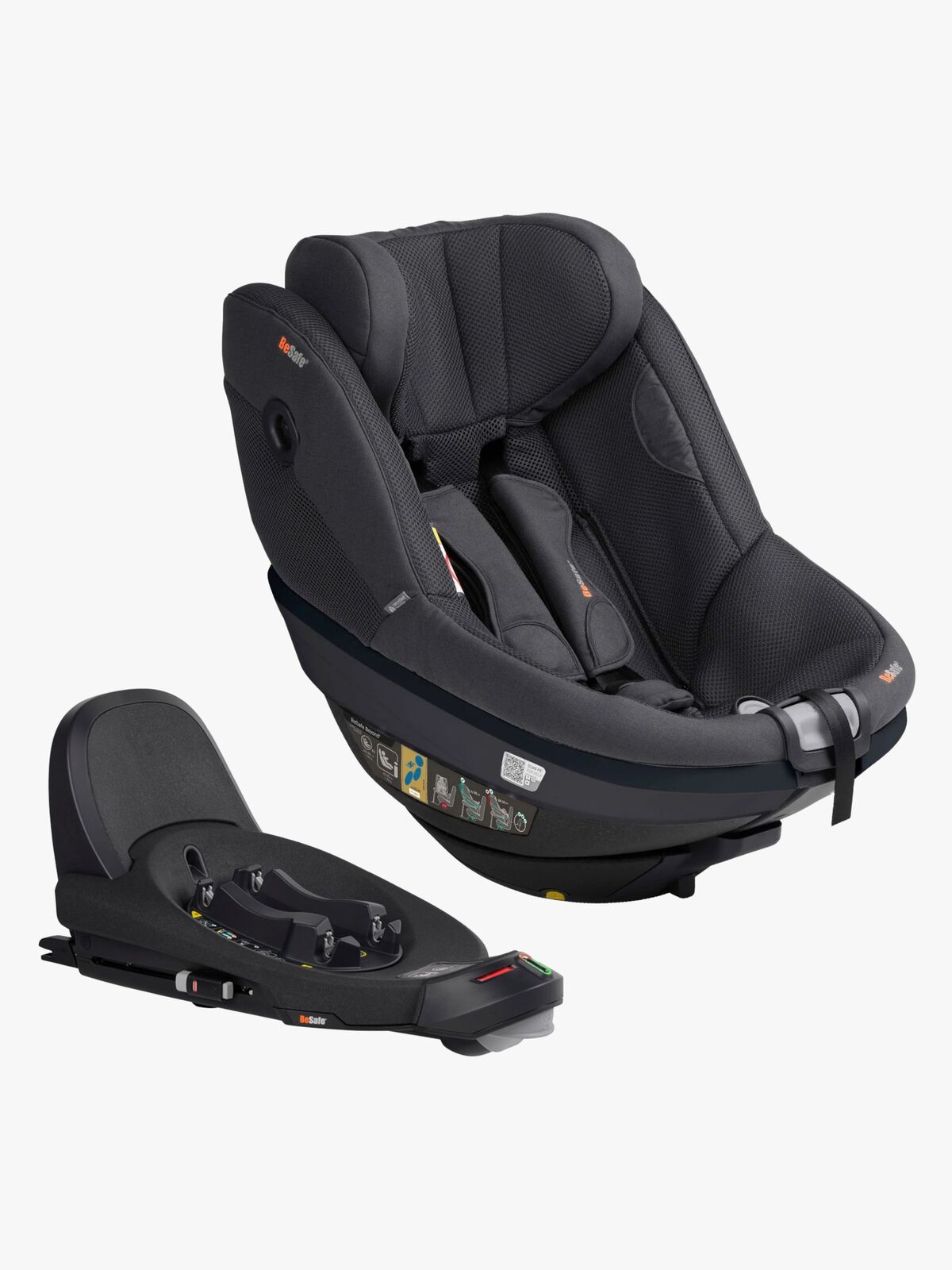 BeSafe Beyond² Autostol inkl. Beyond Base, Anthracite Mesh