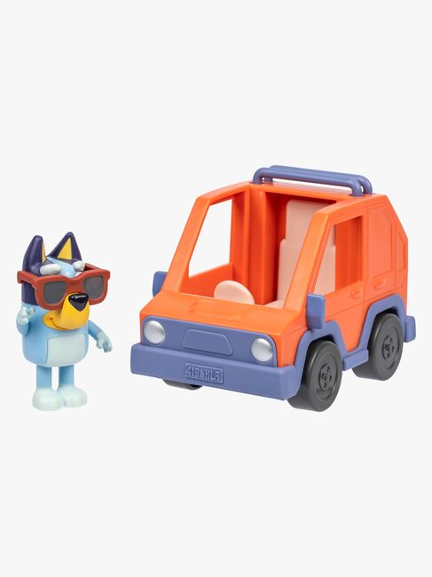 Bluey Figur med Transportmiddel Bluey