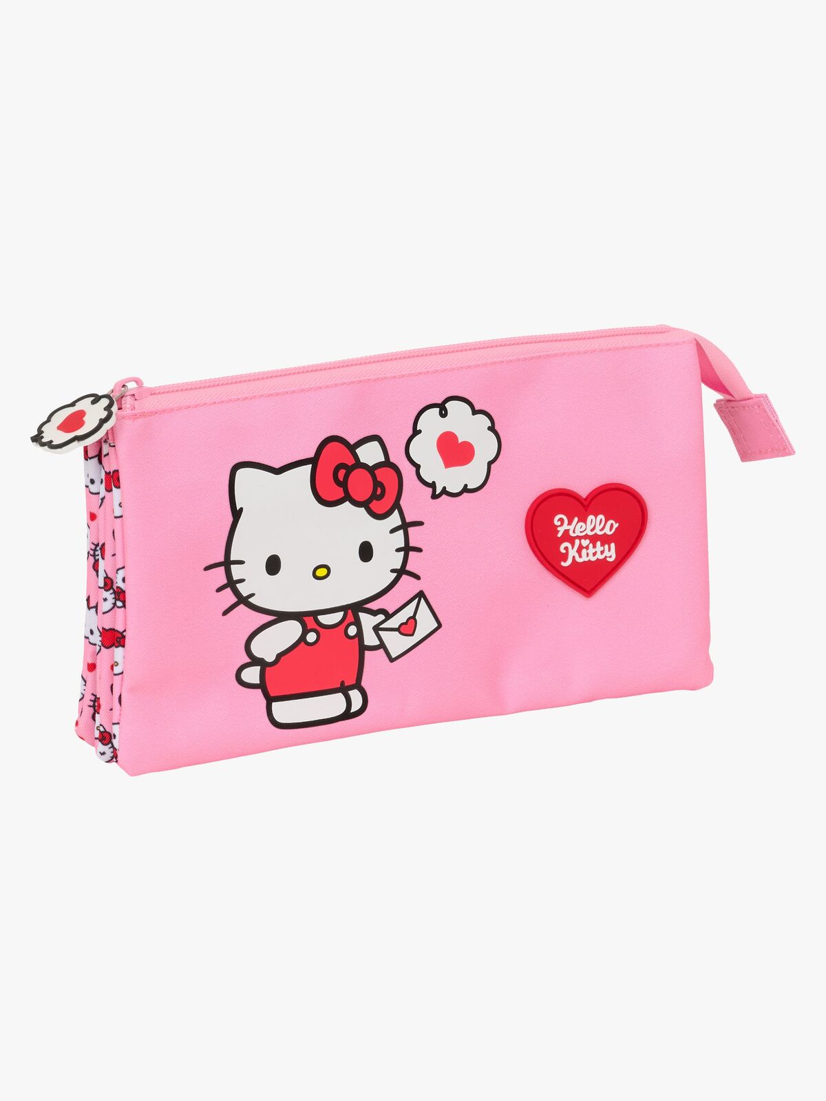 Hello Kitty Penalhus med 3 Rum, Pink