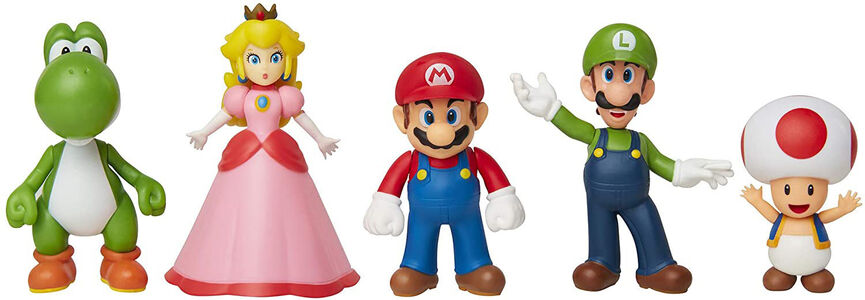 Nintendo Figurer Mario & Friends 5-pak