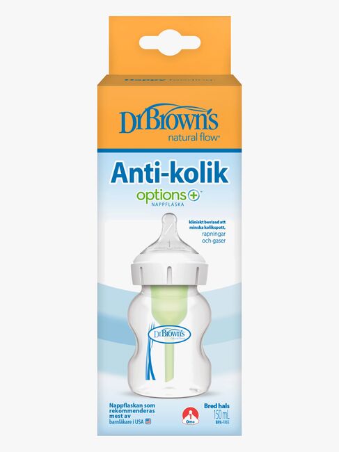 Dr Brown's Options+ Bred Hals Sutteflaske 150 ml