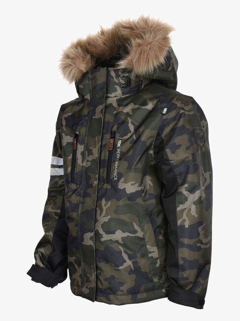 Lindberg Camo Vinterjakke, Green