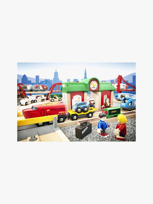 BRIO World 33578 Togstation Med Optagefunktion