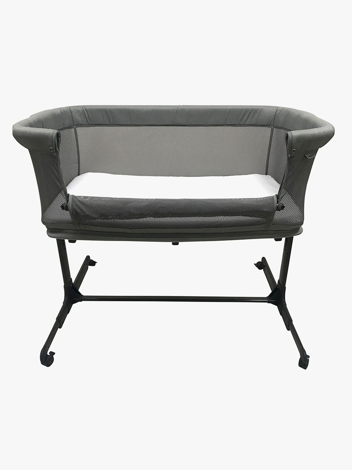 BabyDan Bedside Multi Crib, Grå Mesh