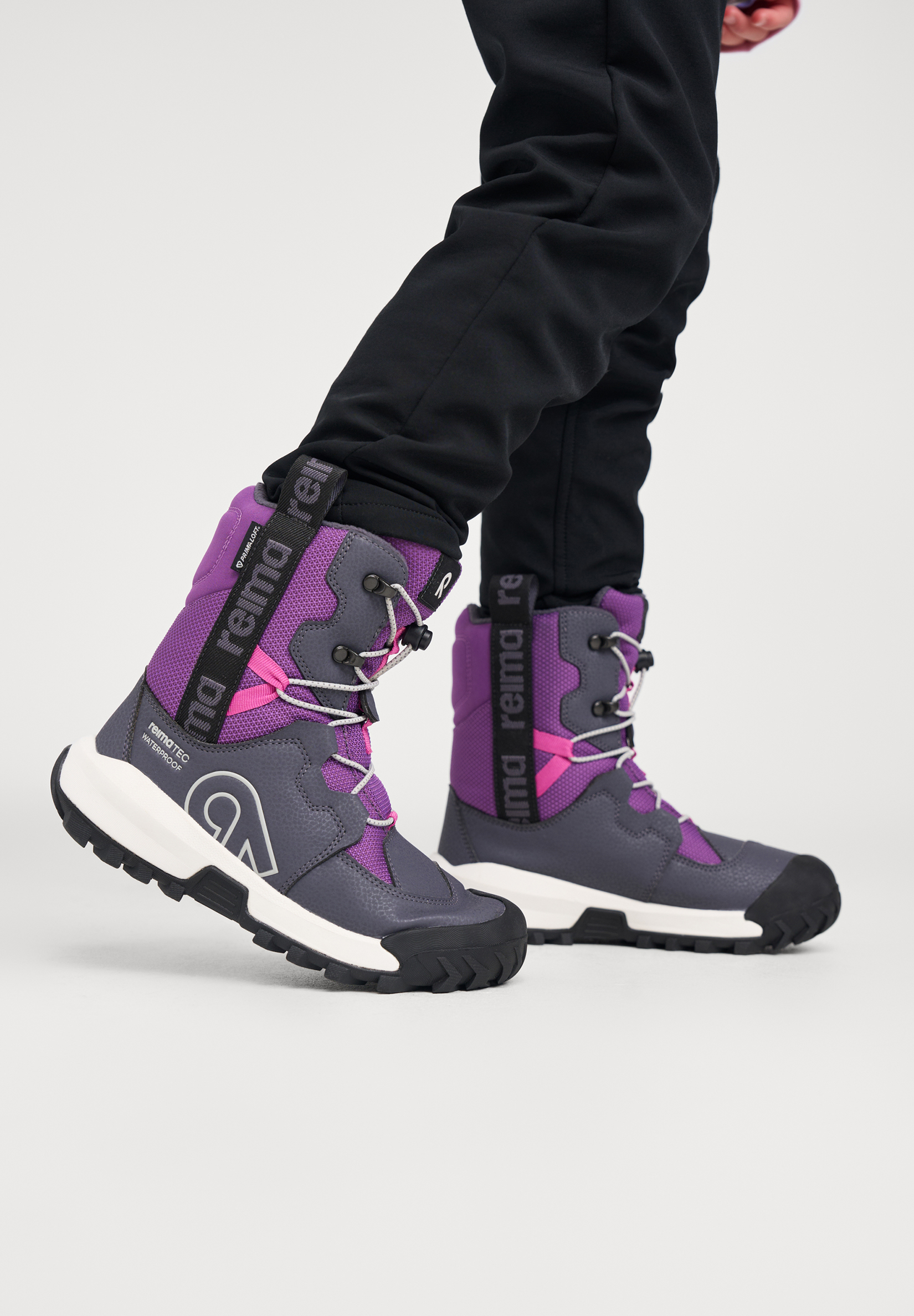 Reima Finlander Vinterstøvler, Plum Purple, 33