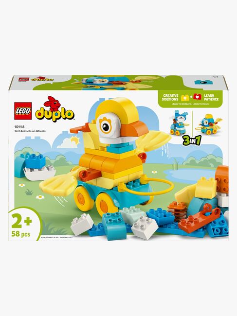 LEGO DUPLO Town 10448 3-i-1-dyr på hjul