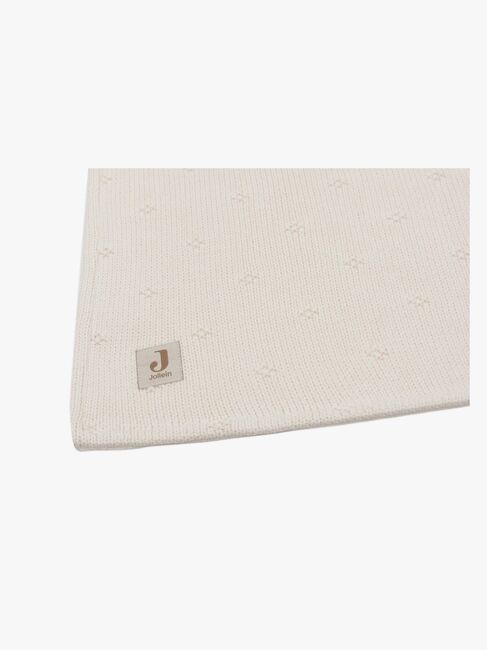 Jollein Strikket Tæppe, Ivory