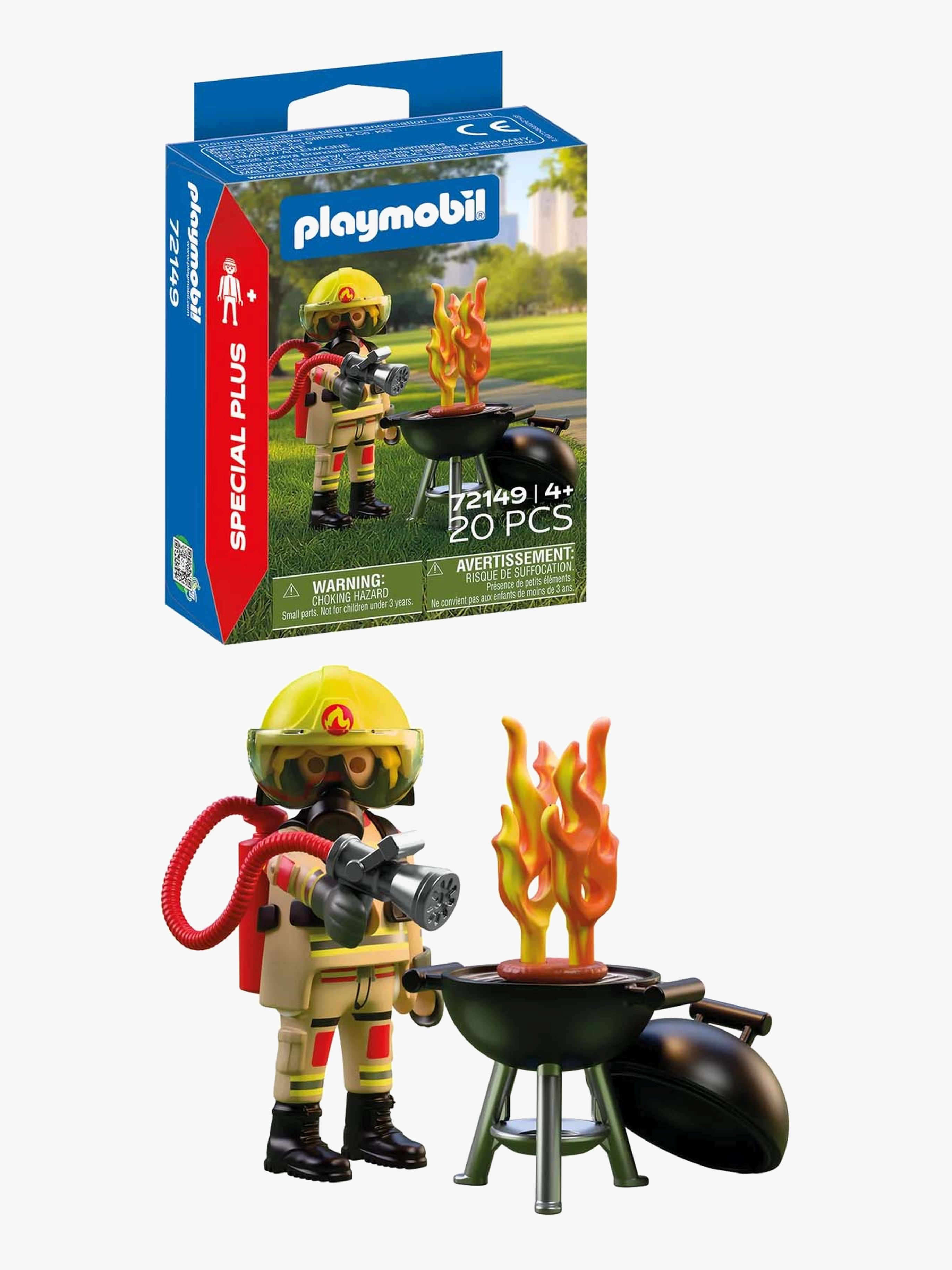 Playmobil Special Plus Brandmand Med Brandsted