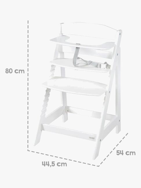 Roba Sit Up Flex Grow-Along Højstol, White