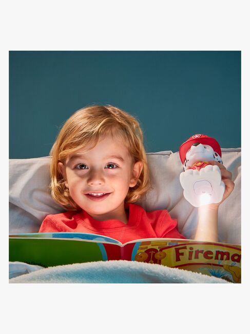 Paw Patrol Natlampe og Lommelygte, Hvid