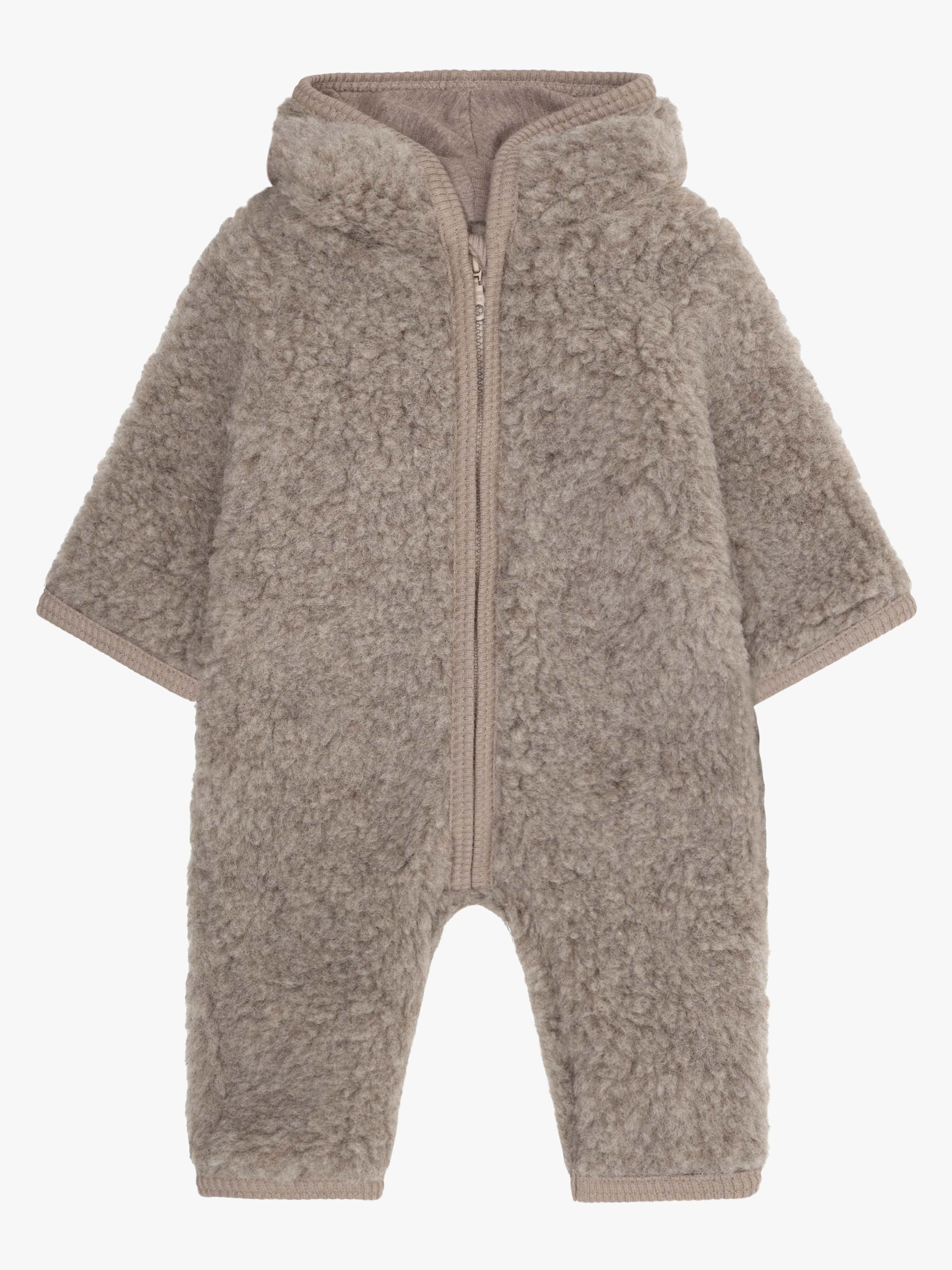 HUTTEliHUT Uldheldragt Teddy, Camel Melange, 74