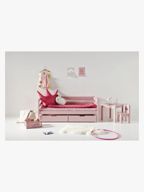 Hoppekids Sengeskuffe ECO Comfort 2-pak, Pale Rose