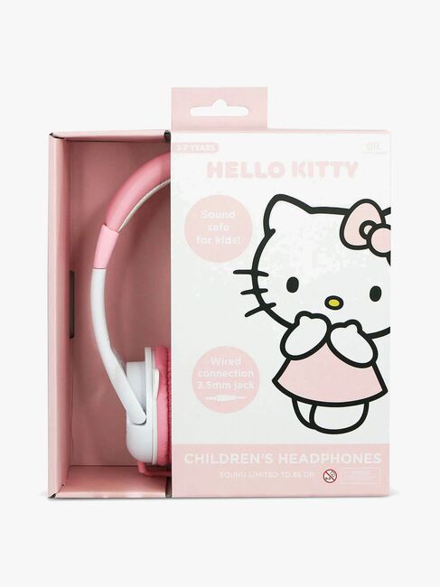 Hello Kitty Høretelefoner med Ører 85dB, Pink