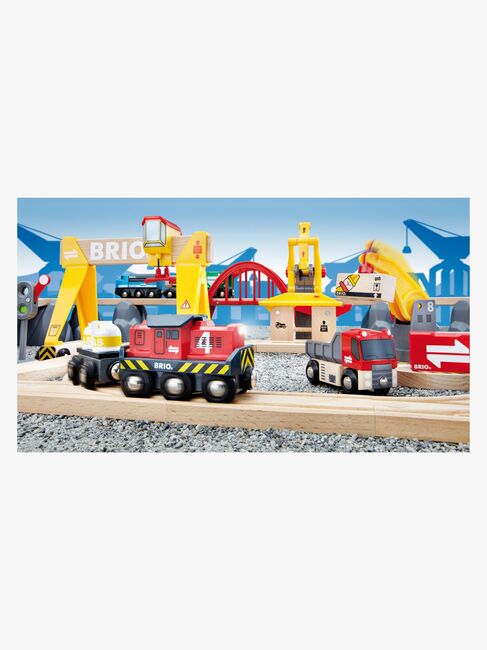 BRIO World 33097 Fragt- og Jernbanesæt Deluxe