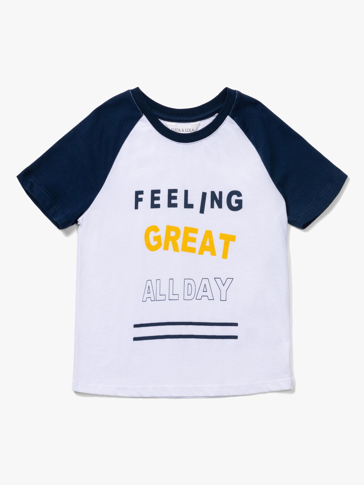 Luca & Lola Jonico T-Shirt, Navy/White