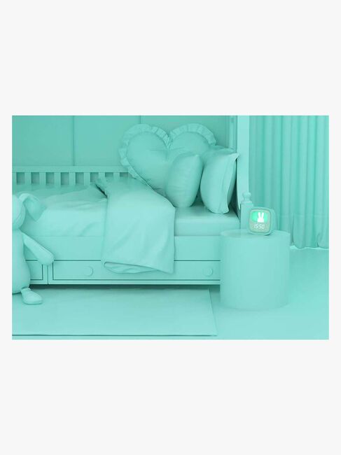 MOB Vækkeur med Lys Billy Clock, Lyseblå